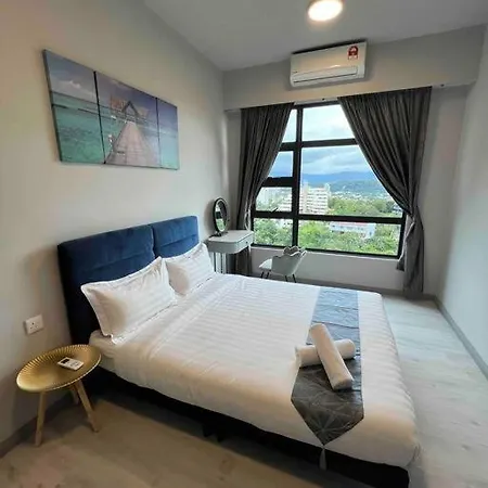 Jq Tower2 Jy Home - Mt Kinabalu View And Seaview, Contactless Self Check-In, Free Wifi Kota Kinabalu Exterior photo