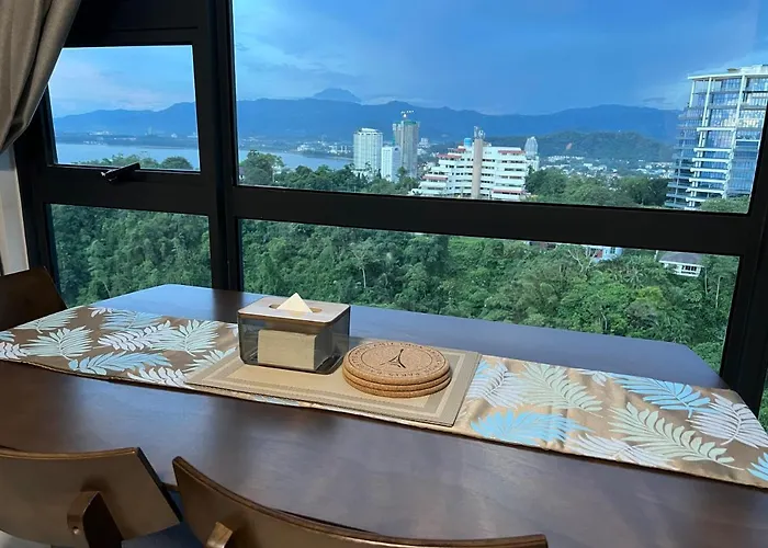 Jq Tower2 Jy Home - Mt Kinabalu View And Seaview, Contactless Self Check-In, Free Wifi