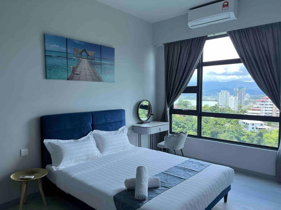 Jq Tower2 Jy - Mt Kinabalu View And Seaview, Contactless Self Check-in, Free Wifi Kota Kinabalu